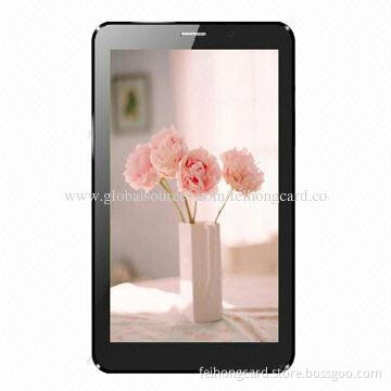 3G Tablet PC with 7-inch, MT8312 Dual-core Cortex-A9, 1/8GB, Android 4.2, GPS, Bluetooth